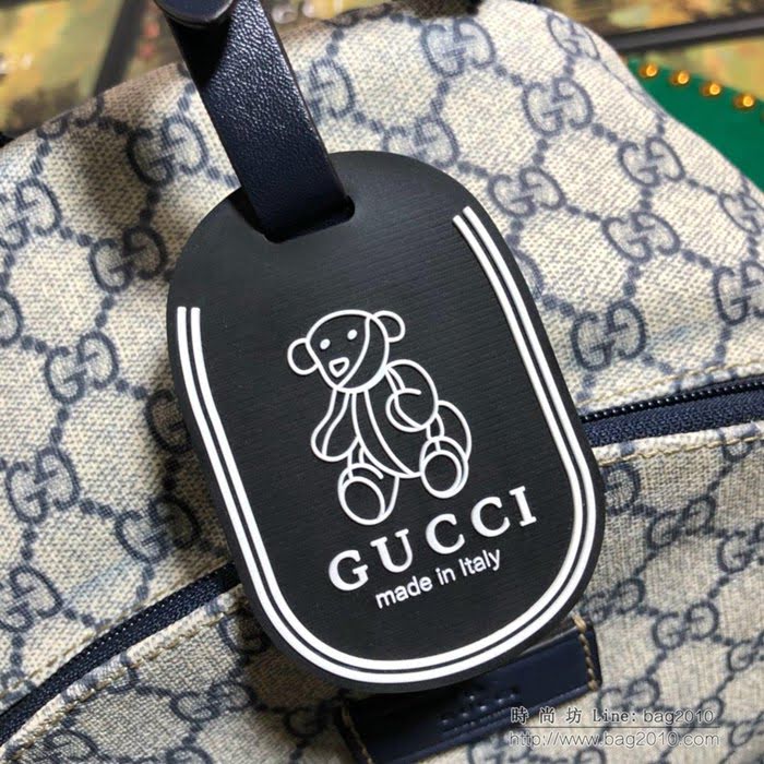 GUCCI古馳 新款女包 271327 進口牛皮 原廠五金 藍色 百搭款 雙肩背包  ydgq3212